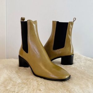 NWT L’intervalle leather boots. Never worn!